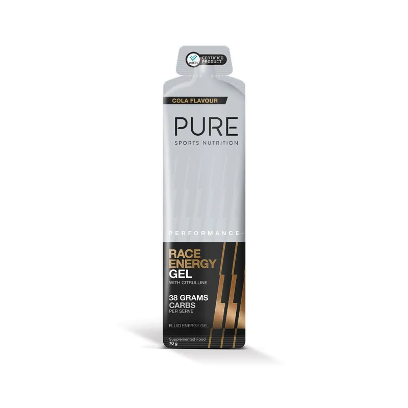 PURE Performance Plus Race Energy Gel Cola 70g